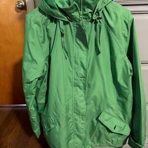 Lands' End Green Utility Jacket